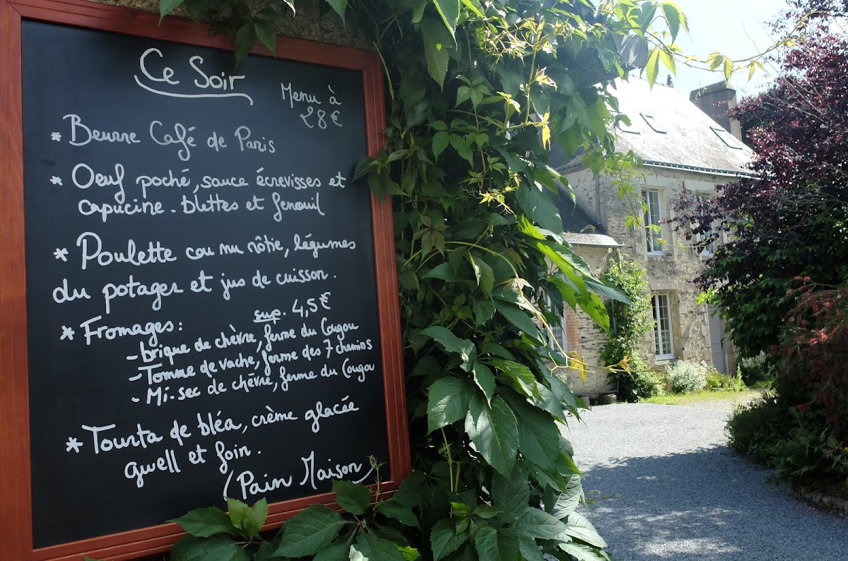 Menu La Morinais - Restaurant À La Ferme, Camping Et Gîte-1